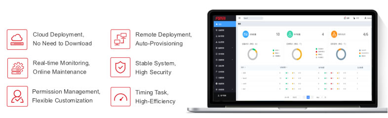 Fanvil FDMES autoprovisioning cloud
